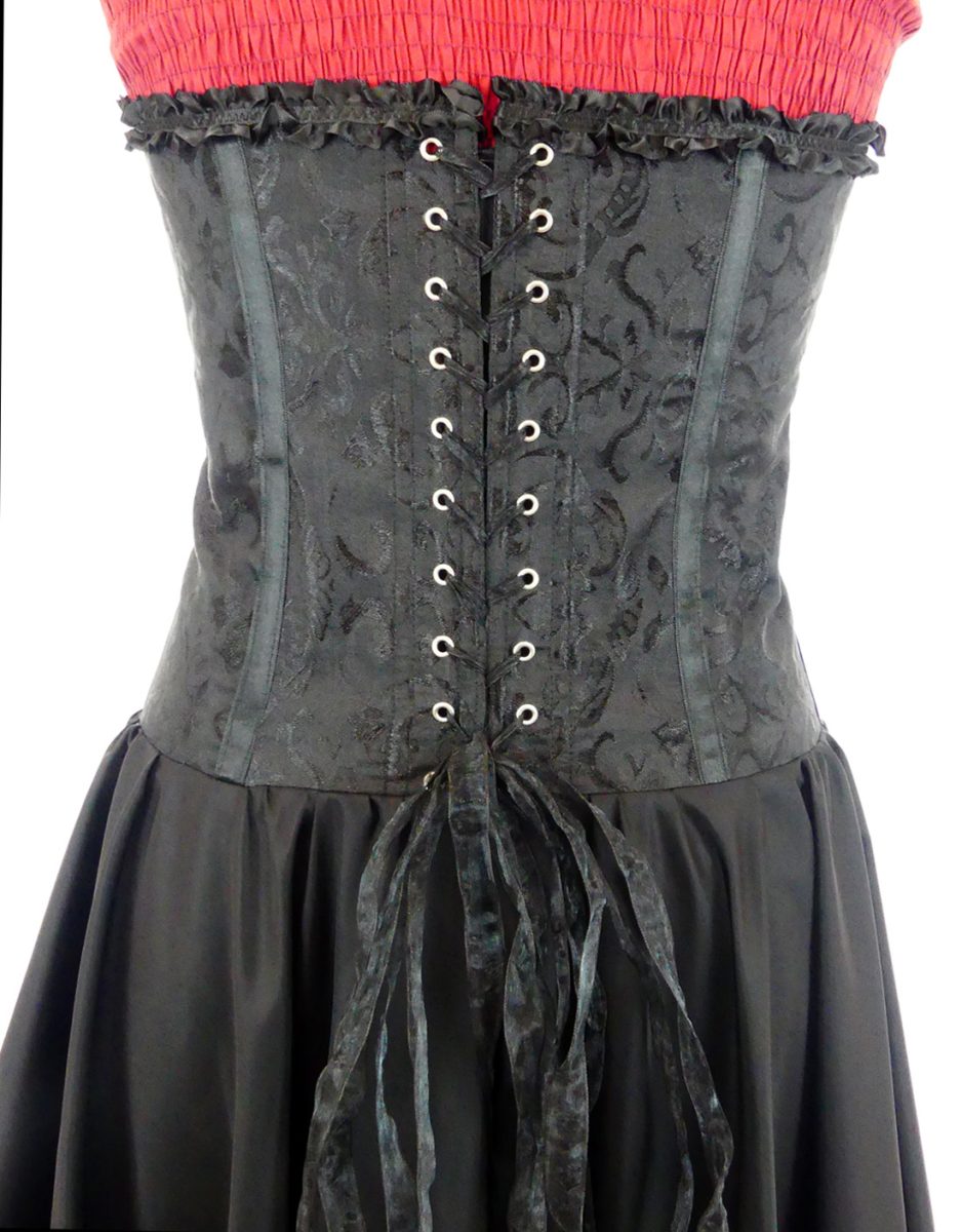 Fascia Per Capelli Steampunk Gotica MAYSONG - Copricapo In Pizzo Nero Per Cosplay E Halloween