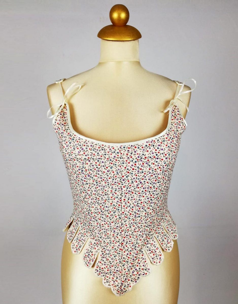 CORSETTO 1700 MODELLO ORIGINAL floreale