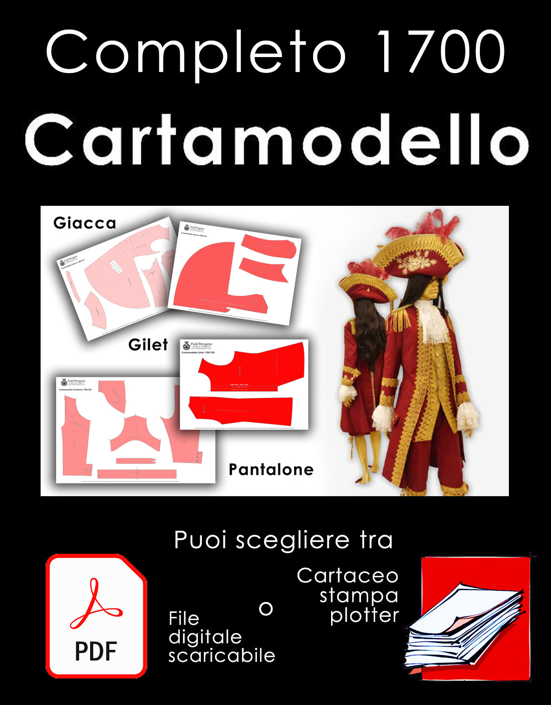 Cartamodello Completo 1700 TG S