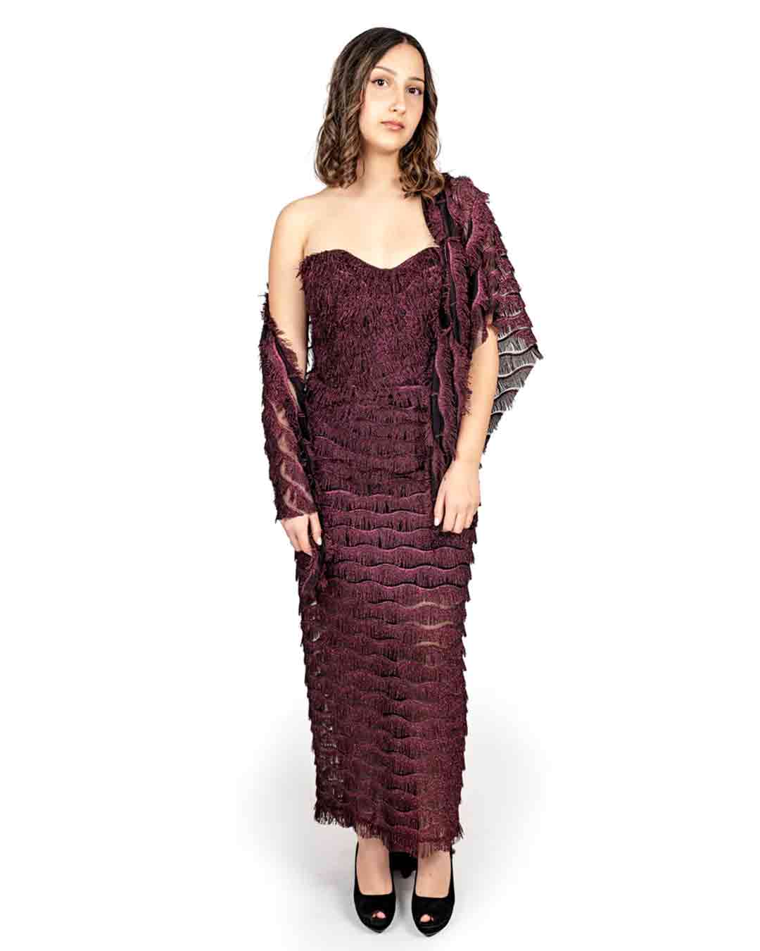 Abito Fanny – Abito da Cerimonia Elegante con Frange