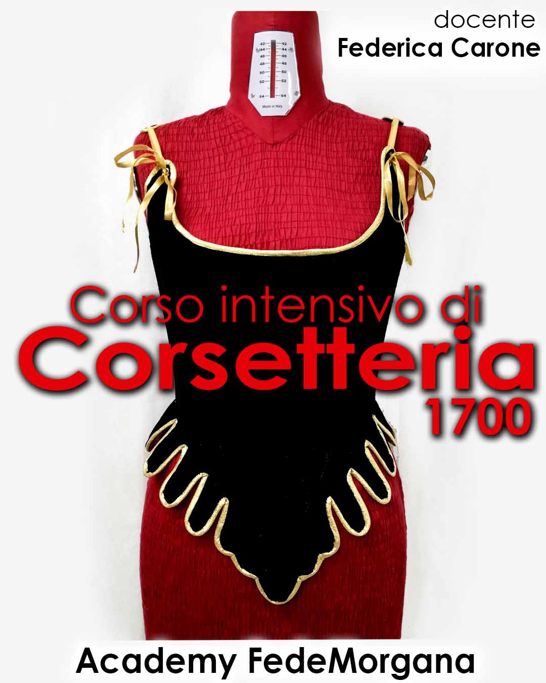 Corso intensivo di Corsetteria 1700