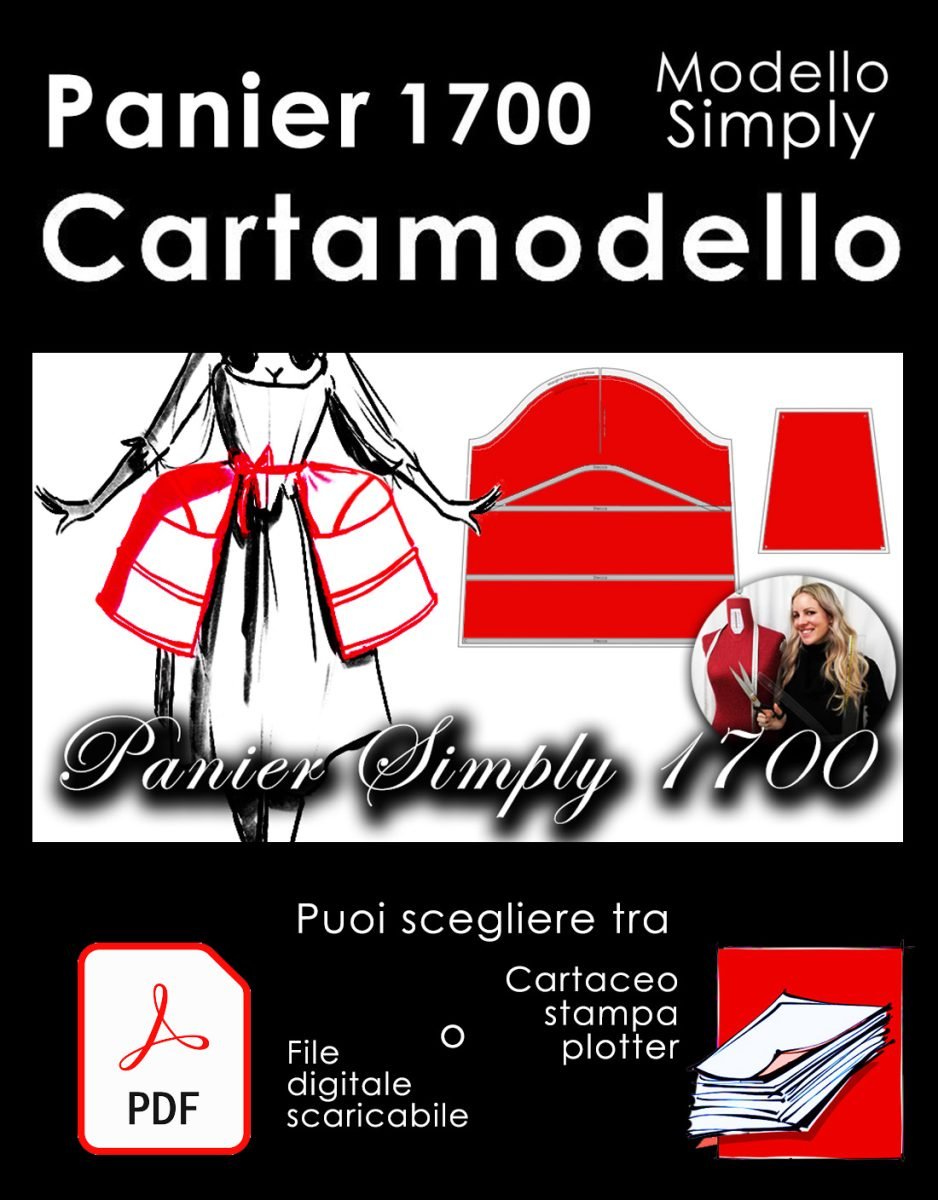 Cartamodello Panier Sottogonna 1700 (Modello Simply)