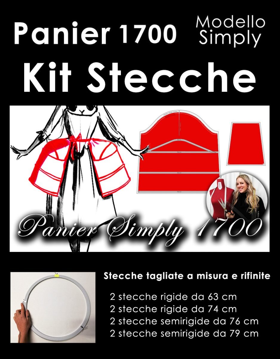 Kit Stecche per Panier Simply - (Rigide e Semirigide)
