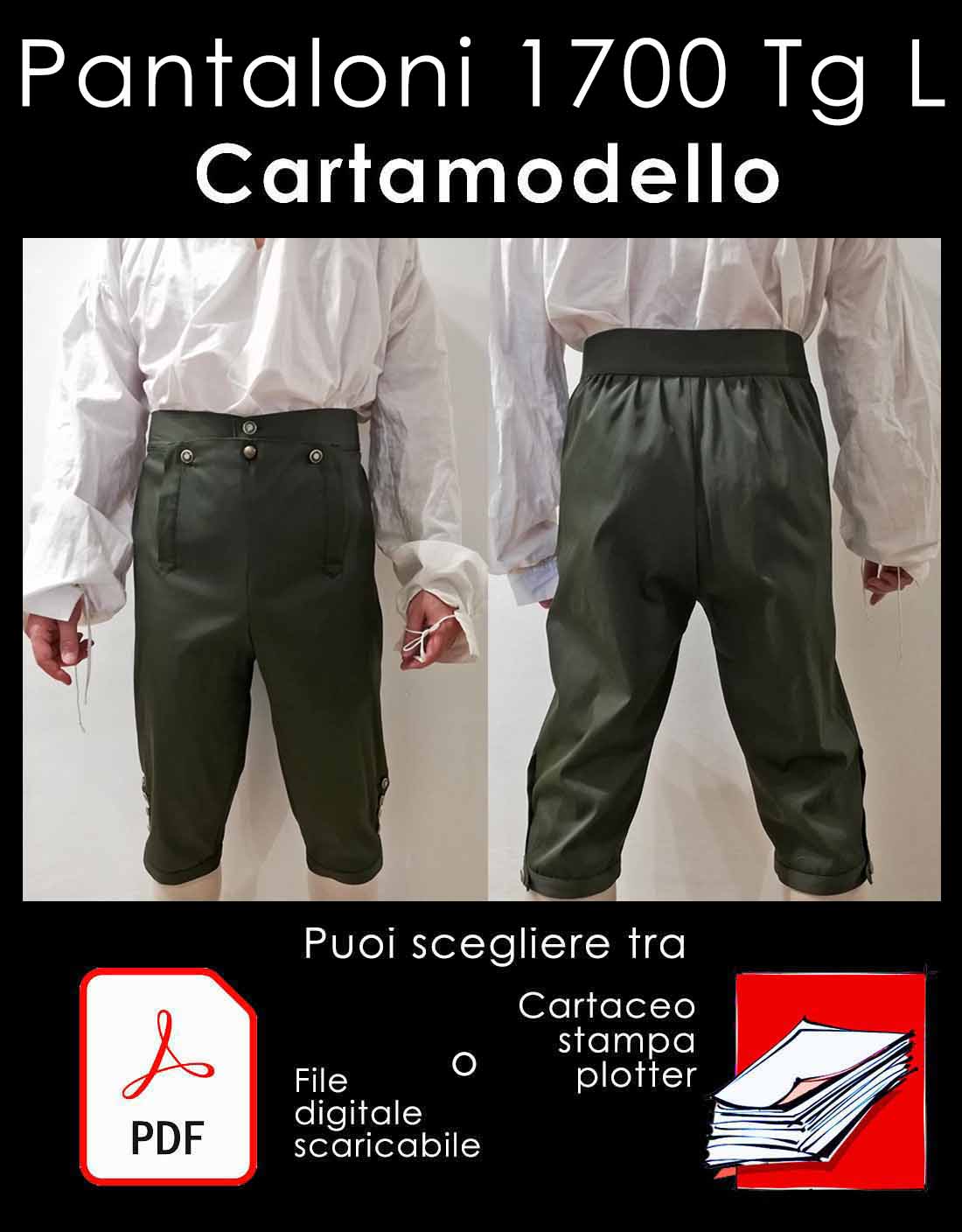 Pantaloni 1700 Uomo TG L