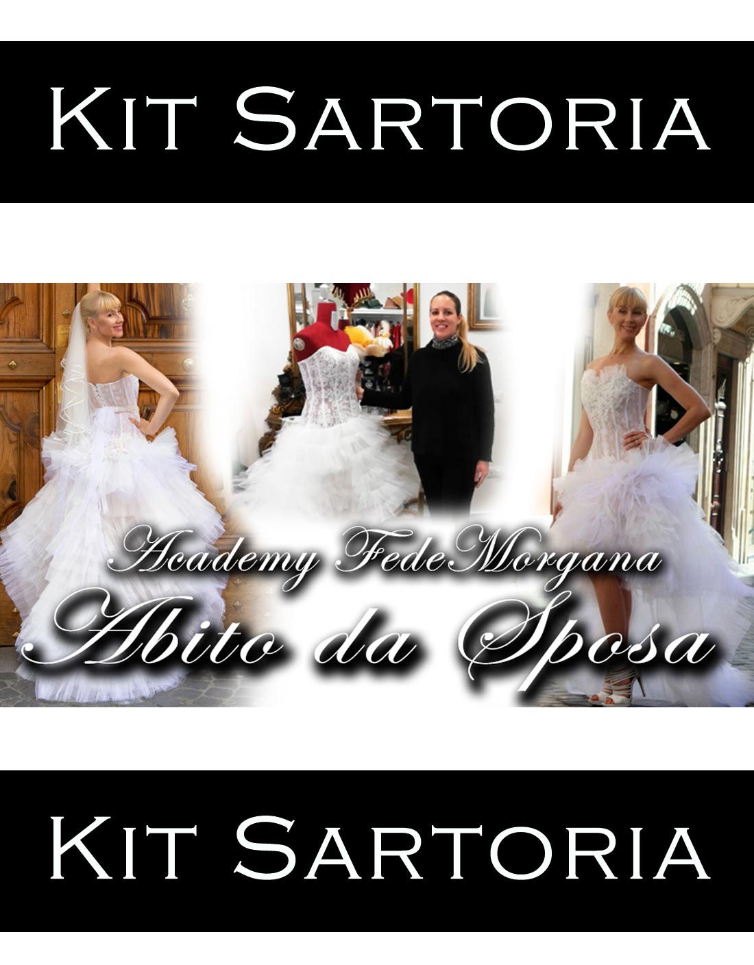 Kit Sartoria Abito da Sposa Valentina