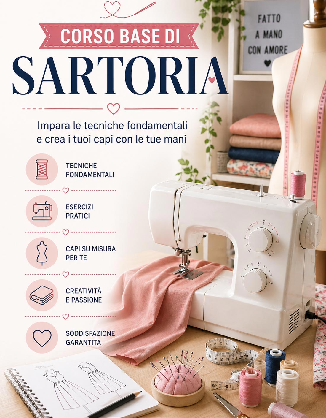 Corso base di Sartoria