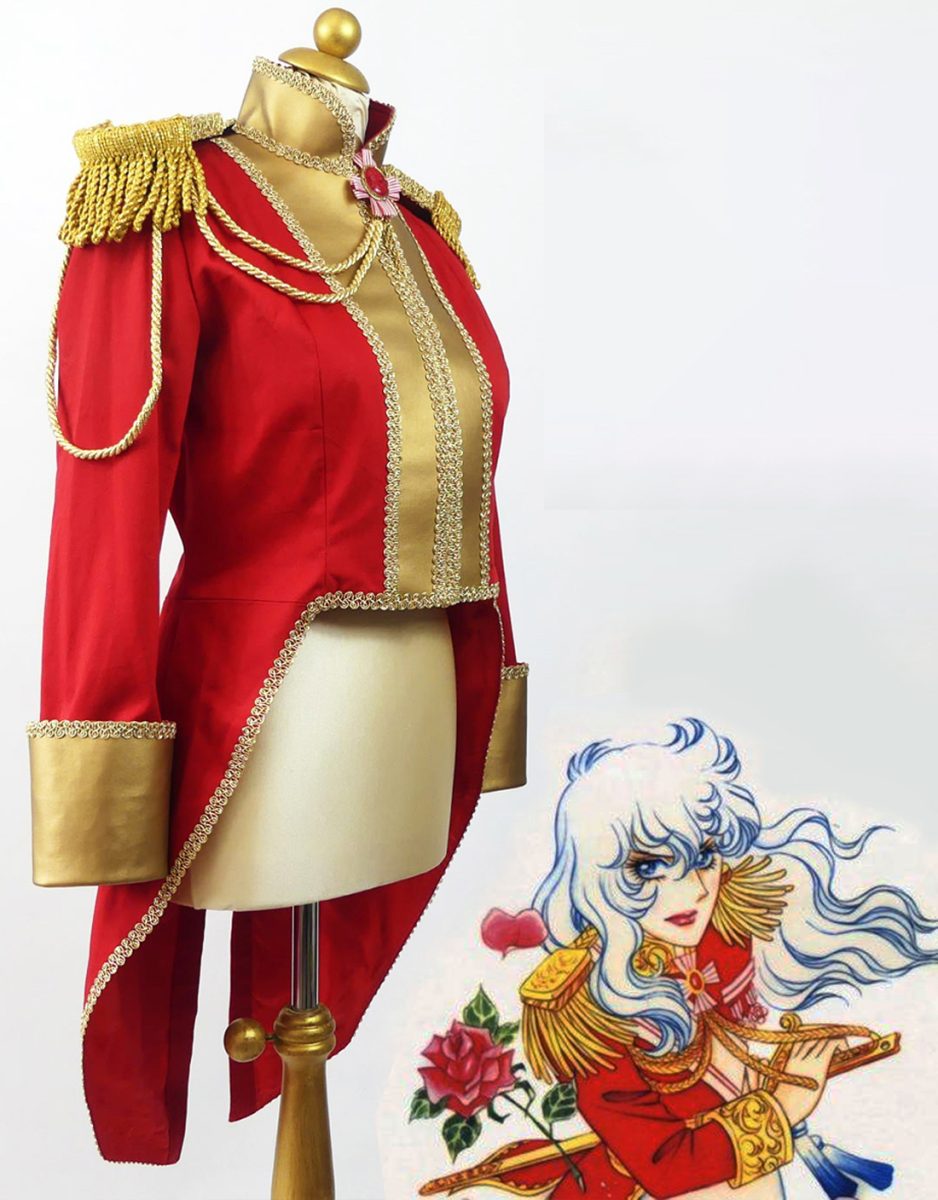 Giacca Divisa Lady Oscar Rossa