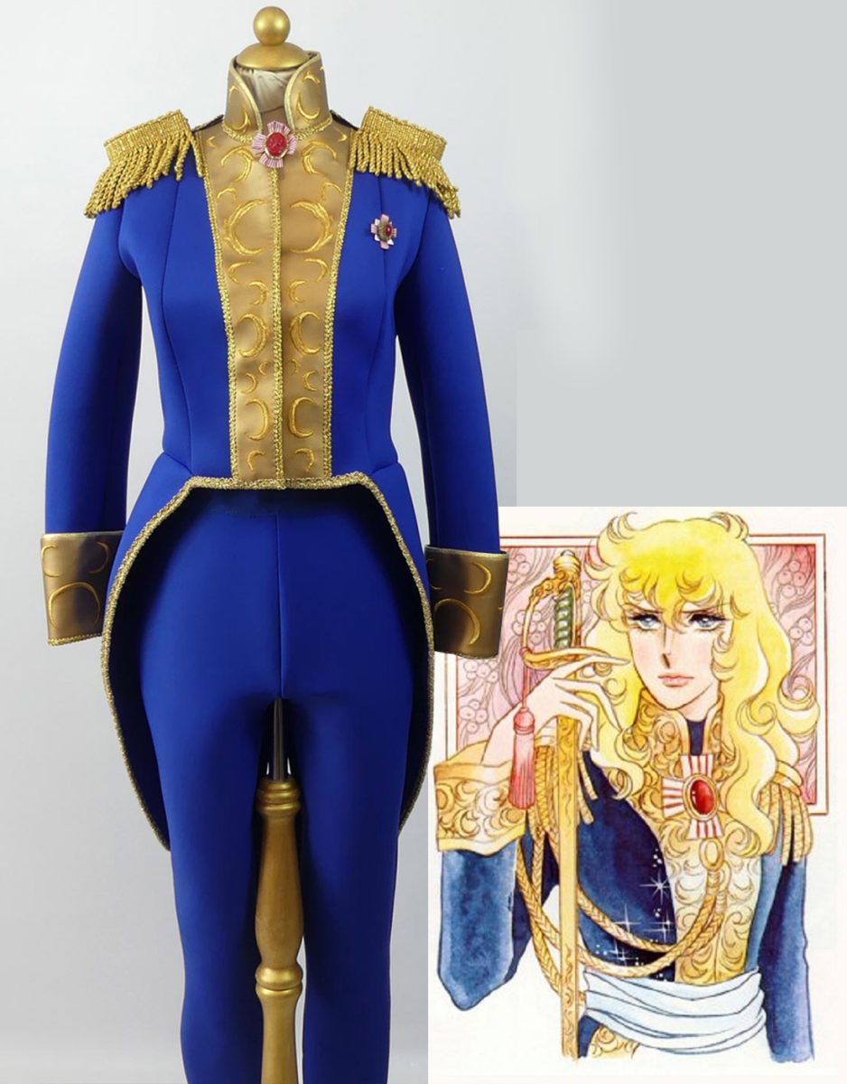 Giacca Divisa Lady Oscar Blu