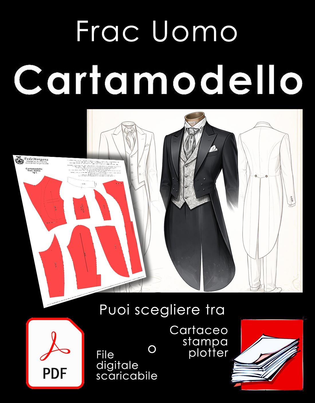 Giacca Frac da Uomo