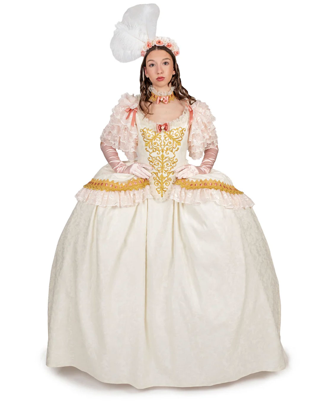 Abito Rosamaria – Costume 1700 in damascato